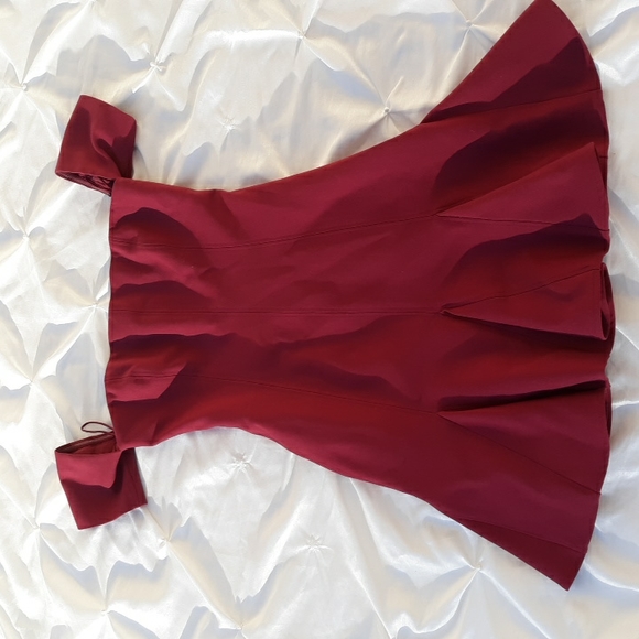 Cinq a Sept Cold Shoulder Sz 2 Elva Elderberry Dress - Picture 16 of 16